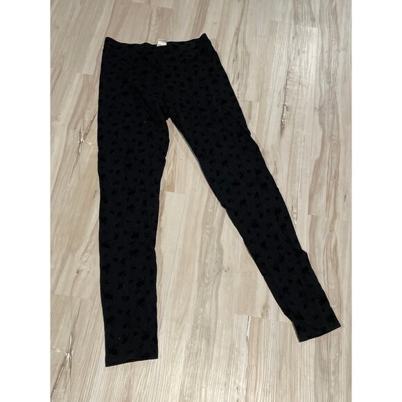 Disney x LC Lauren Conrad Bambi black leggings size small - Picture 2 of 4